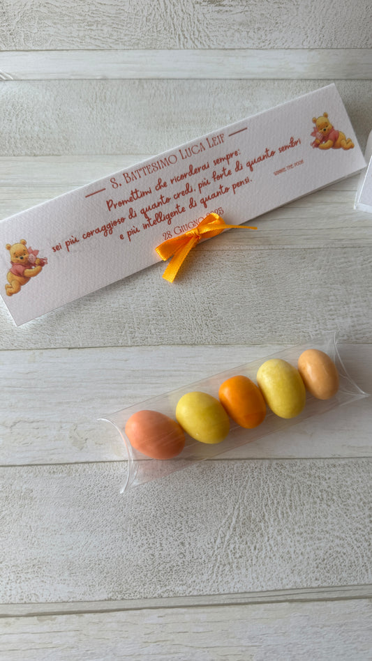 Confezione regalo porta Matita Seminabile personalizzata Battesimo-Nascita