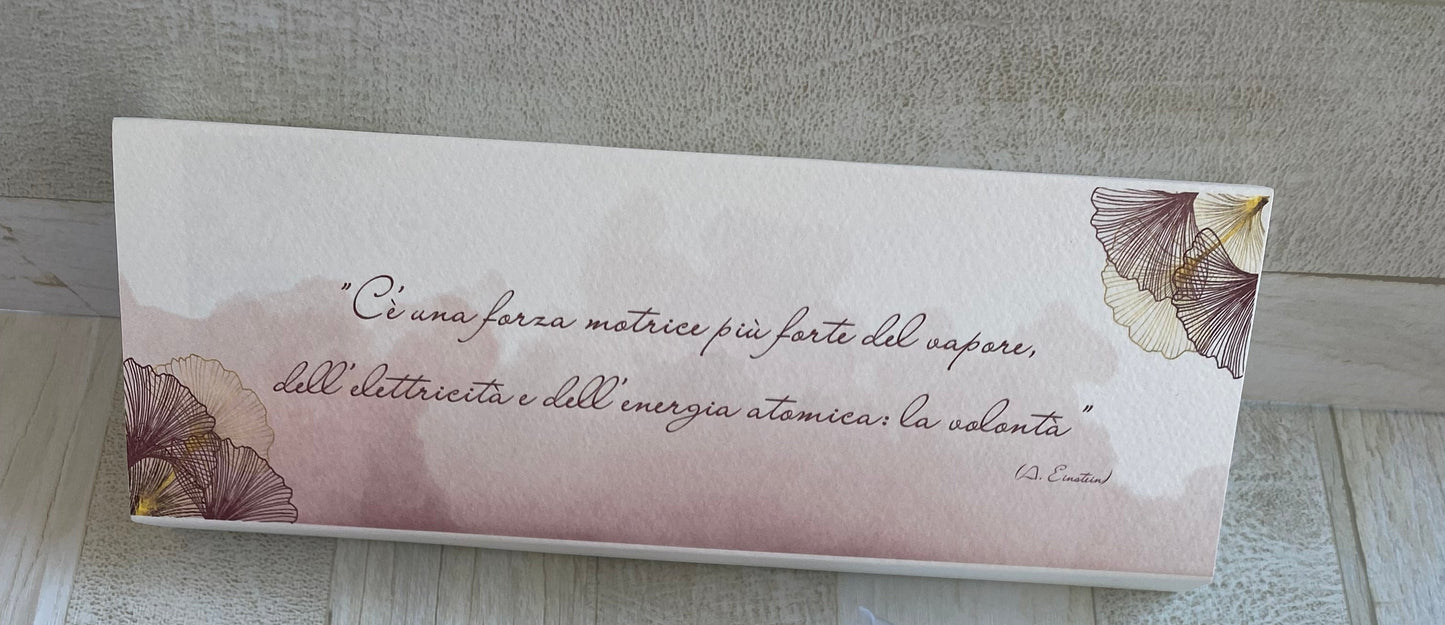 Cofanetto regalo personalizzato per Laurea con Matita Seminabile
