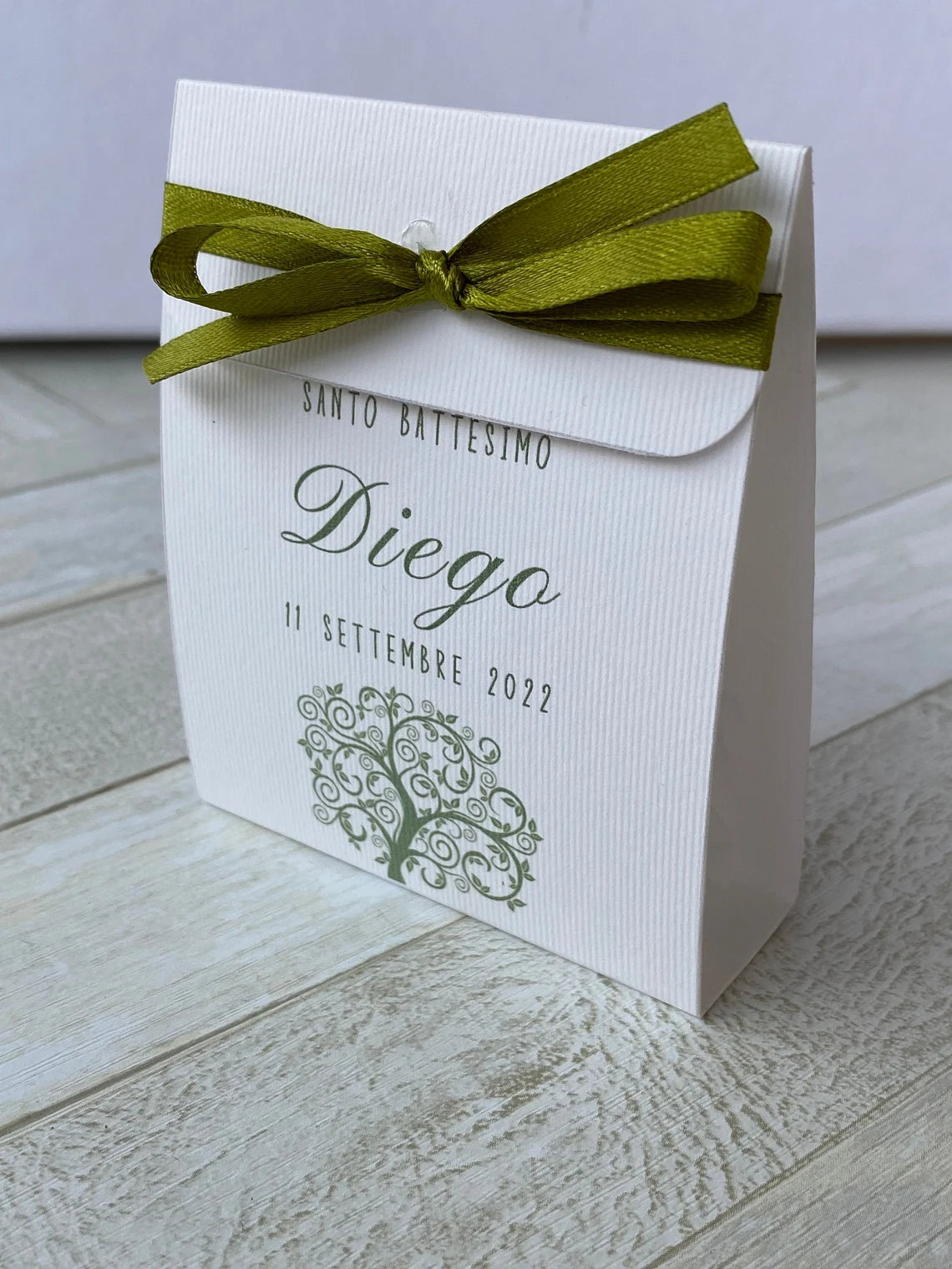 Porta confetti a bustina personalizzata