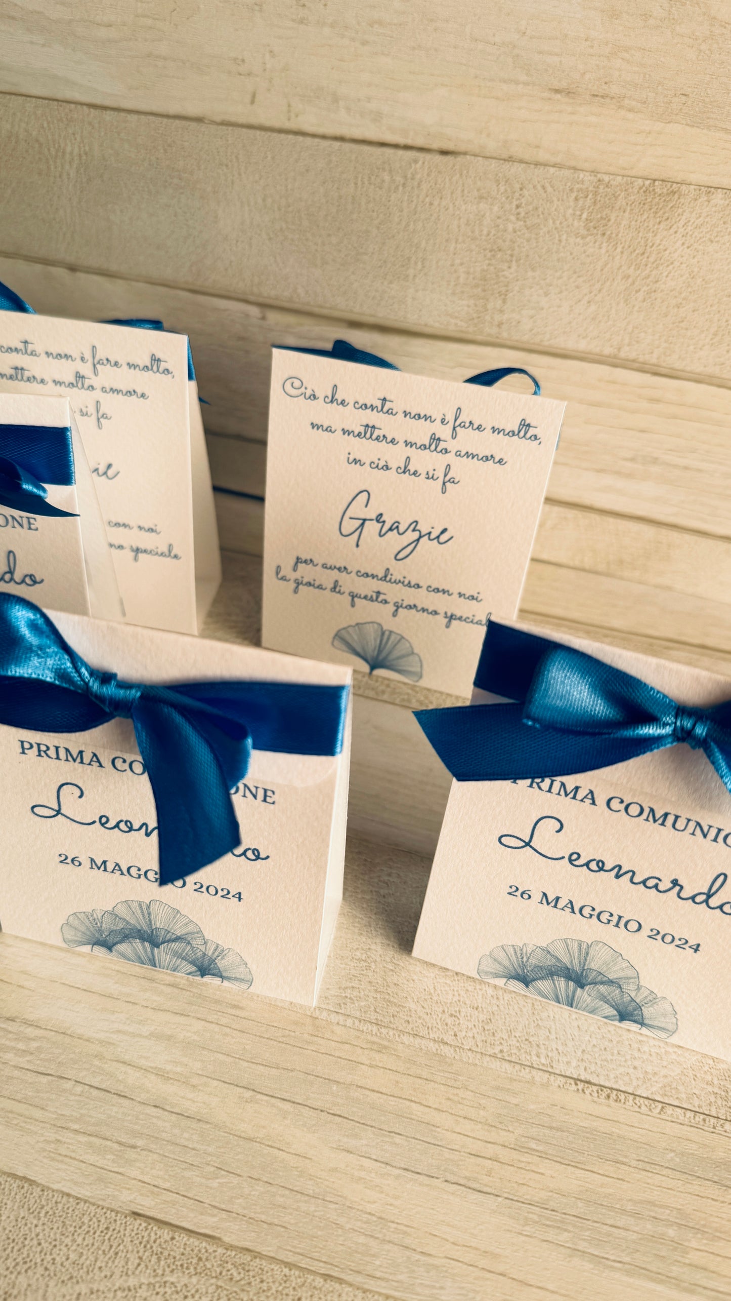 Segnaposto Comunione e Cresima - Bustina Aperta Semi Lavanda o Girasole