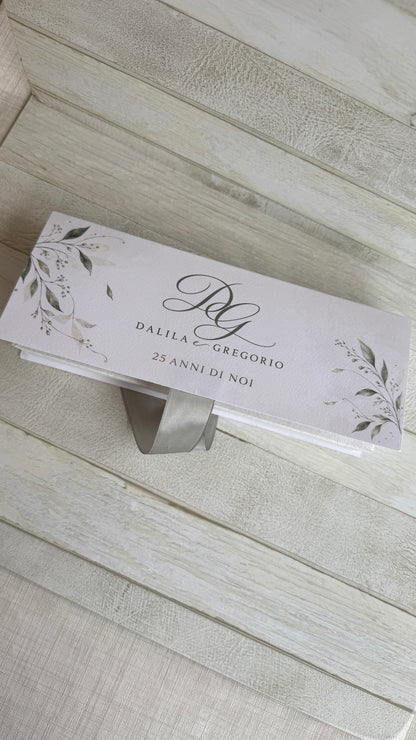 Bomboniera Nozze con Cuore in Gesso Profumato - Cofanetto a Libro