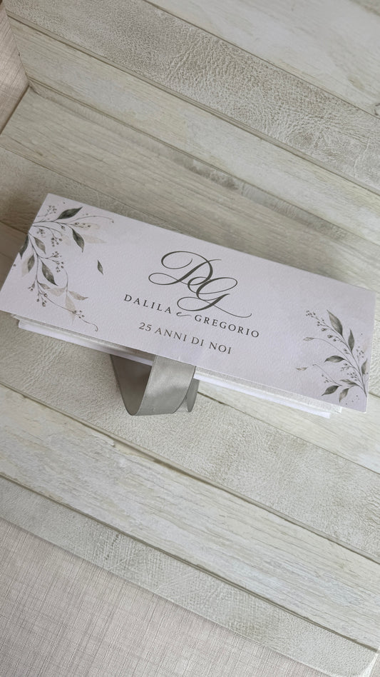 Bomboniera Nozze con Cuore in Gesso Profumato - Cofanetto a Libro