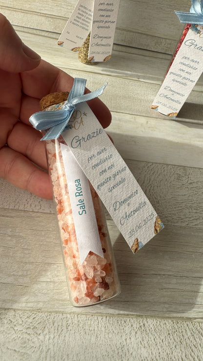 Segnaposto Matrimonio – Provetta Grande in Vetro con Spezie