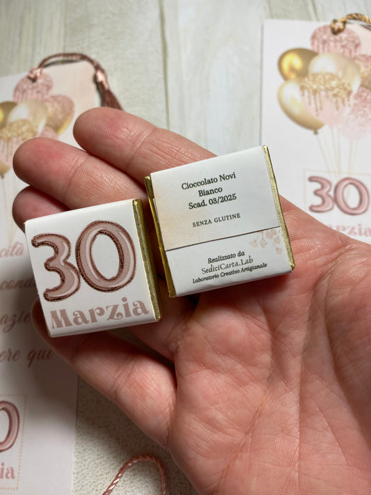 Cioccolatini Compleanno – Cioccolatini personalizzati sfusi