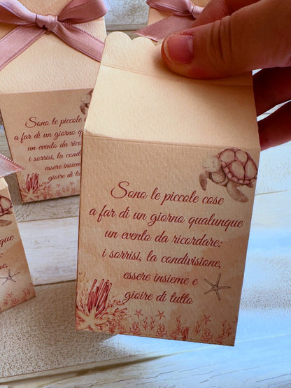 Bomboniera Compleanno con Vasetto di Miele 120 g – "Milk Box"