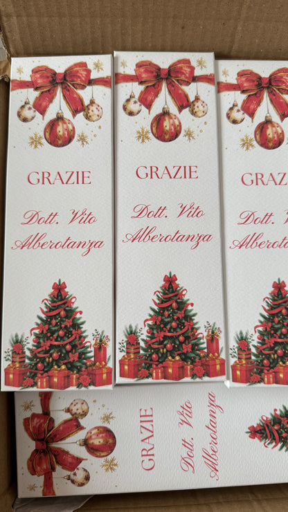Idea Regalo Natale con Matita Seminabile - Segnalibro e Astuccio