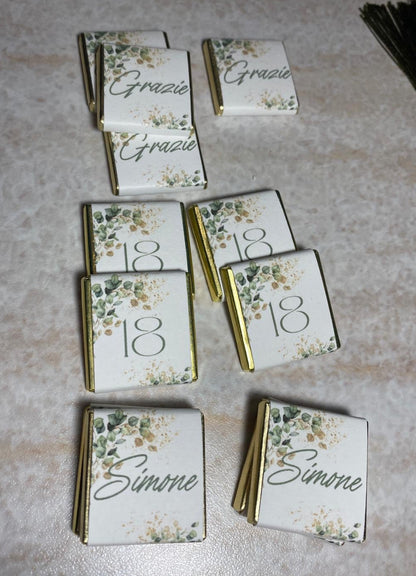 Cioccolatini Compleanno Personalizzati – Sfusi