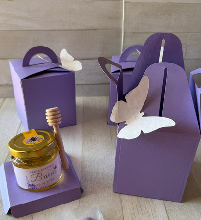 Bomboniera con Miele Personalizzato – Comunione & Cresima