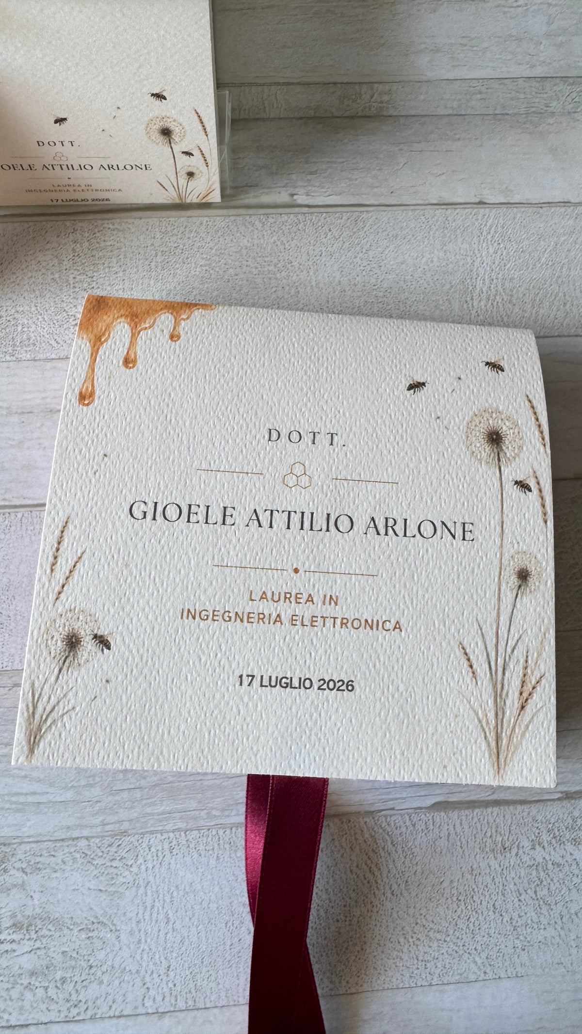 Porta Confetti Laurea – Cofanetto a Libro Degustazione Personalizzato