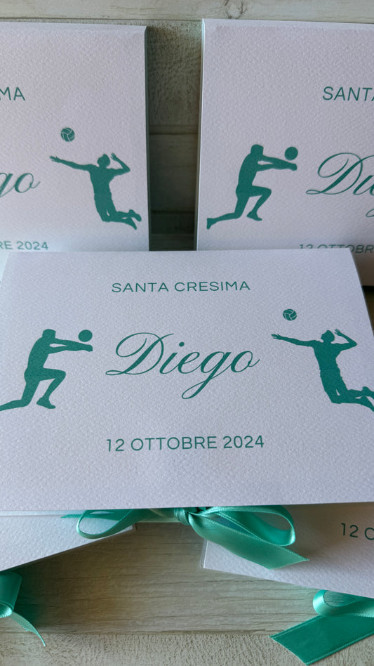 Bomboniera Comunione e Cresima – Cofanetto a Libro con Set di 5 Spezie