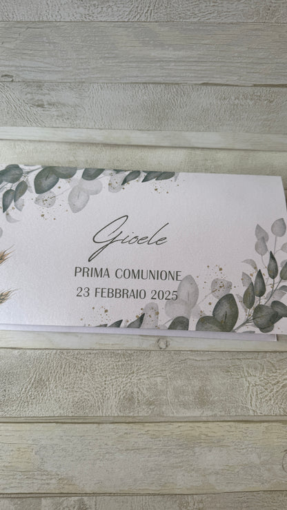 Cioccolatini Comunione e Cresima – Cofanetto a libro degustazione (64 cremini)