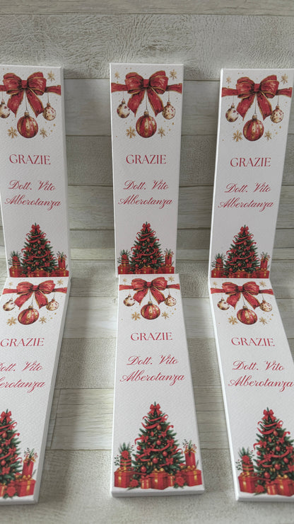 Idea Regalo Natale con Matita Seminabile - Segnalibro e Astuccio