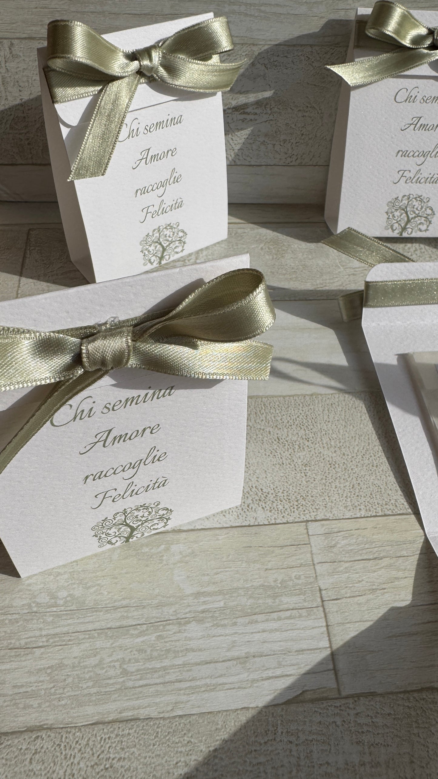 Segnaposto Comunione e Cresima – Bustina Semi “Erbe Aromatiche” Aperta ai Lati