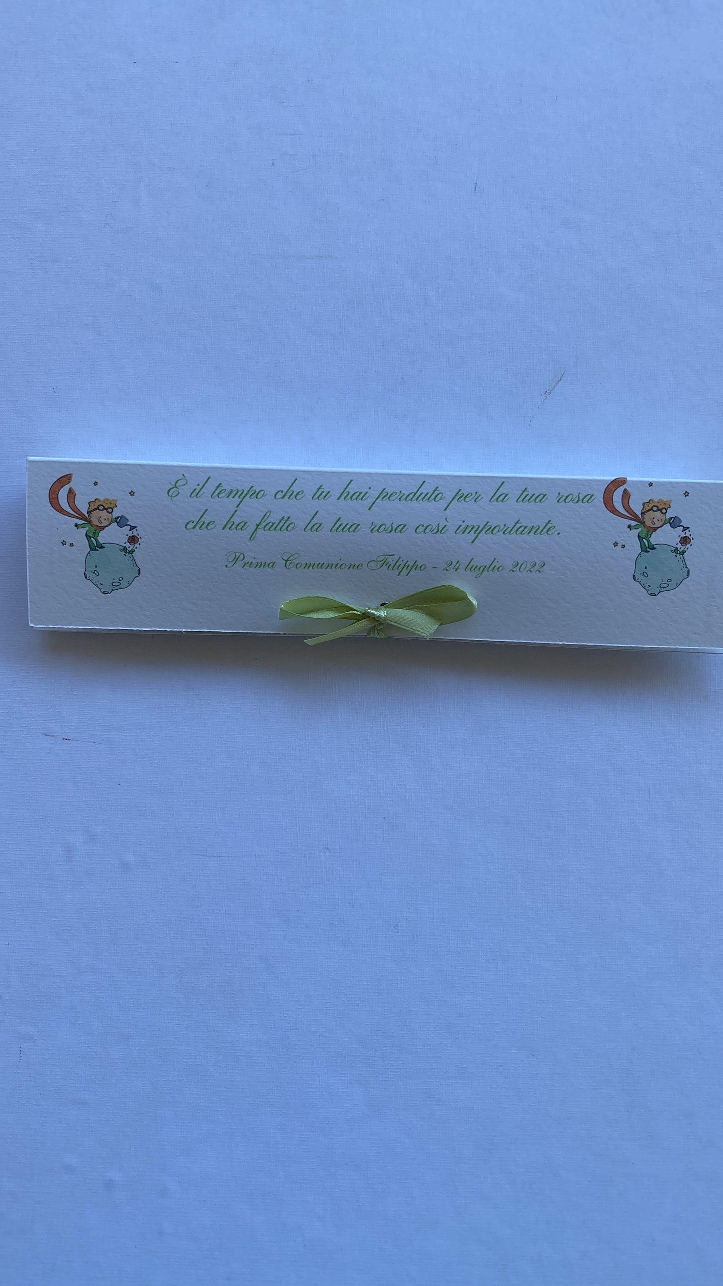 Confezione regalo porta Matita Seminabile personalizzata per Comunione-Cresima