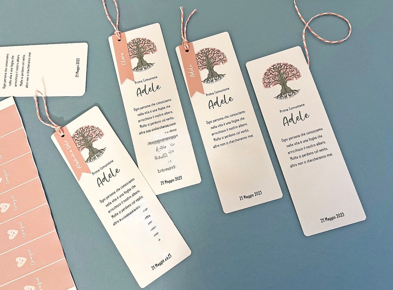 Segnaposto Laurea - Segnalibro Personalizzato