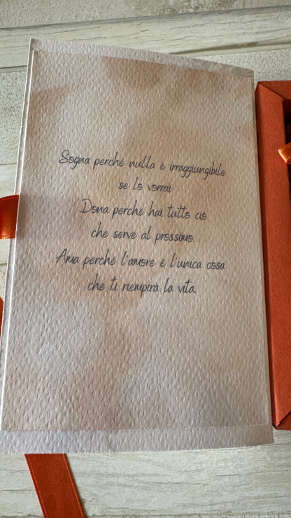 Bomboniera Comunione e Cresima – Cofanetto a Libro con 1 Spezia (Big)