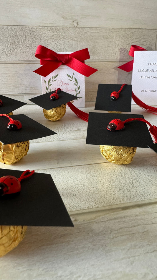 Segnaposto Laurea - Cioccolatini Laurea con Tocco
