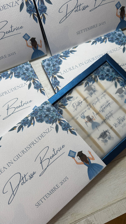 Scatola con cioccolatini personalizzabile - 33x33mm