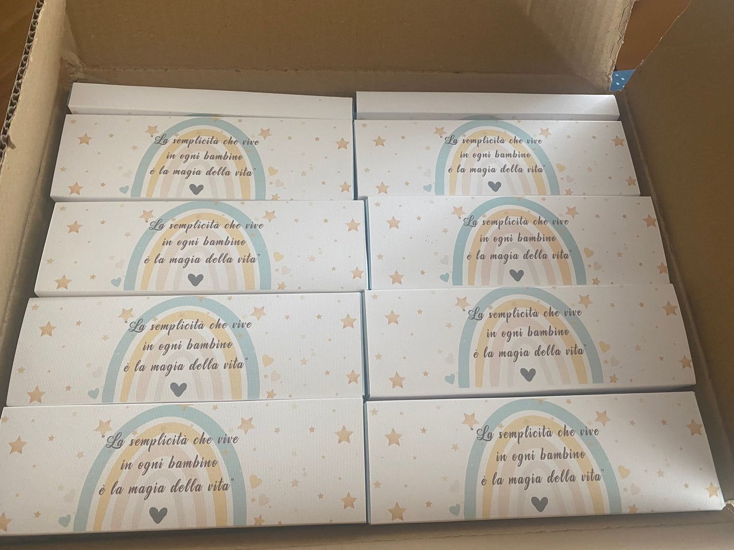 Cofanetto regalo personalizzato per Battesimo&Nascita con Matita Seminabile