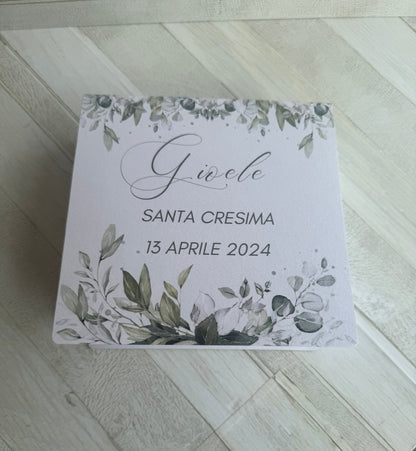 Cioccolatini Comunione e Cresima – Cofanetto a libro degustazione (48 cremini)