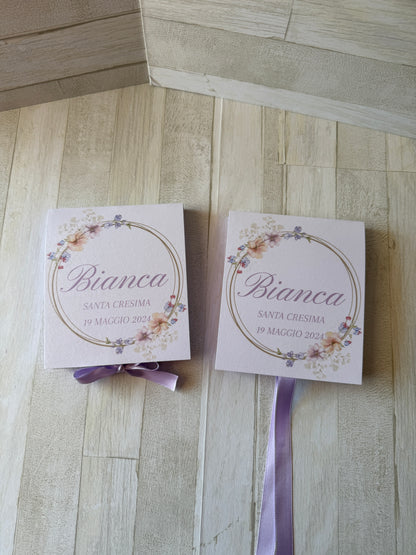 Cioccolatini Comunione e Cresima – Cofanetto a Libro Personalizzabile (25 × 25 mm)