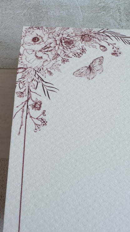 Bomboniera Comunione e Cresima con Peonia Profumata in Cera di Soia - Cofanetto a Libro