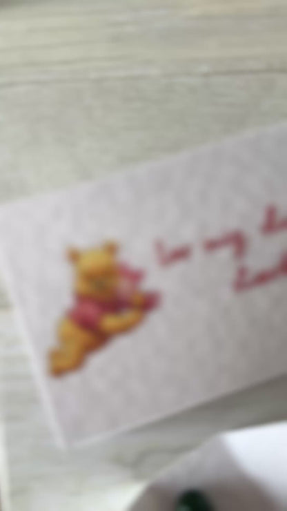 Confezione regalo porta Matita Seminabile personalizzata Battesimo-Nascita